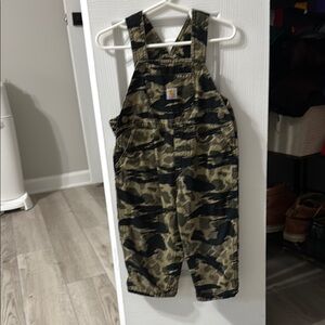 Carhartt Kids Camo One Piece - Black and Tan